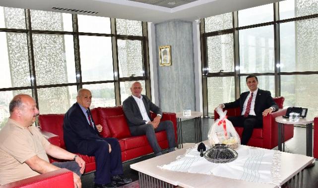 Mesir Derneği yönetiminden Başkan Zeyrek’e ziyaret