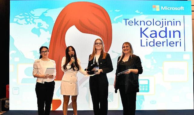 Microsoft Türkiye’nin düzenlediği “Teknolojinin Kadın Liderleri” yarışmasının kazananları belli oldu