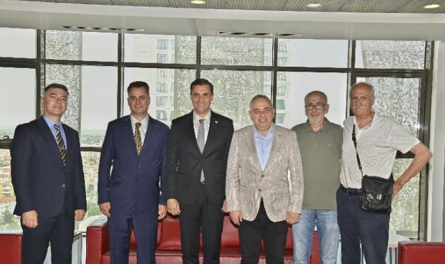 Milletvekili Bakırlıoğlu ve Akhisar OSB’den Başkan Zeyrek’e ziyaret