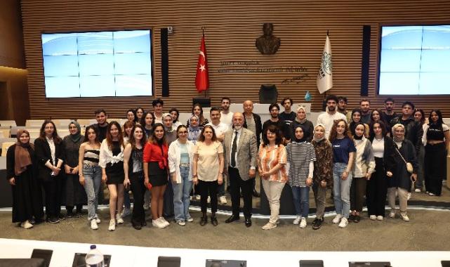 Mimar adayları Nilüfer’de gerçekleştirilen uygulamaları inceledi
