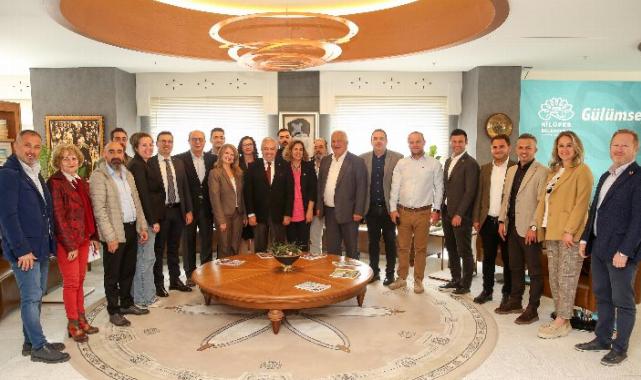 Nilüfer Belediyespor yönetiminden Başkan Özdemir’e ziyaret