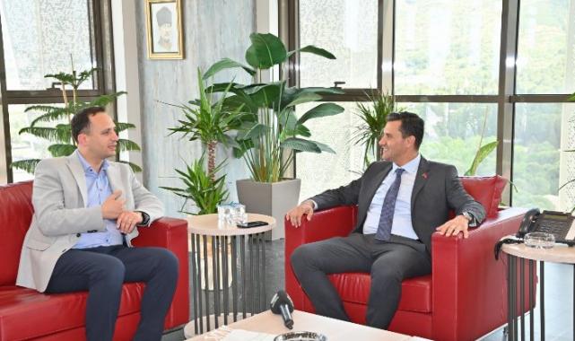 Ömer Eşki’den Başkan Zeyrek’e hayırlı olsun ziyareti