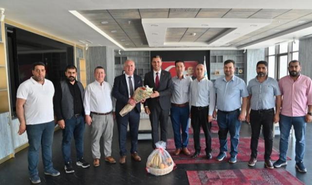 Pazarcılar Odası’ndan Başkan Zeyrek’e ziyaret