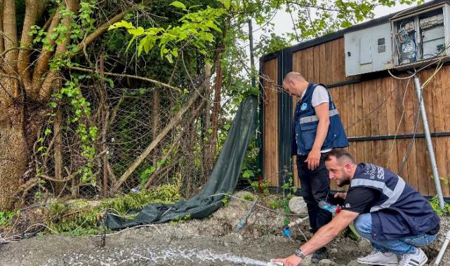 Sakarya’da kaçak su kullanımlarına karşı denetim