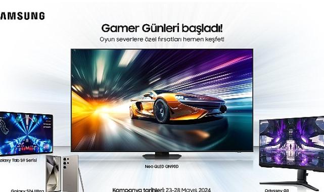 Samsung Gaming Week kampanyasıyla oyun tutkunları için fırsat yağmuru