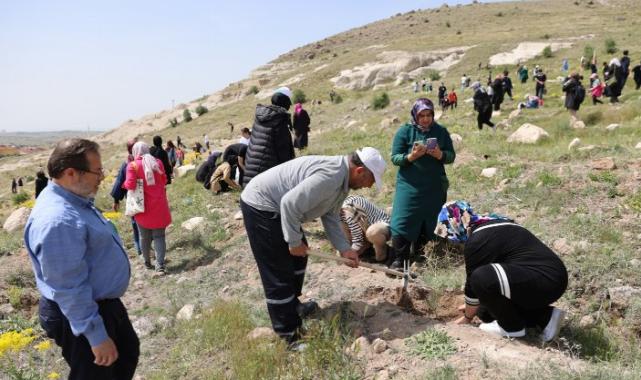 Selçuklu’da fidanlar toprakla buluştu