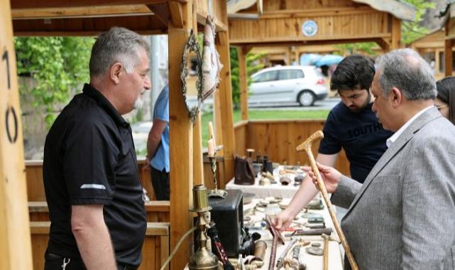 Talas’ta antika fuarı heyecanı