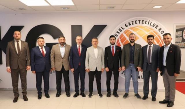 Türkmen Bakan Maruf ve heyetinden KGK ziyareti