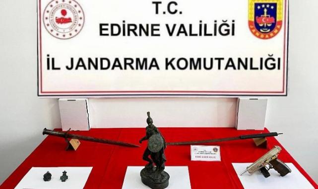 Uzunköprü’de tarihi eser kaçakçılığı operasyonu