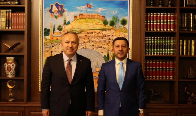 Vali Fidan’dan Belediye Başkanı Arı’ya hayırlı olsun ziyareti