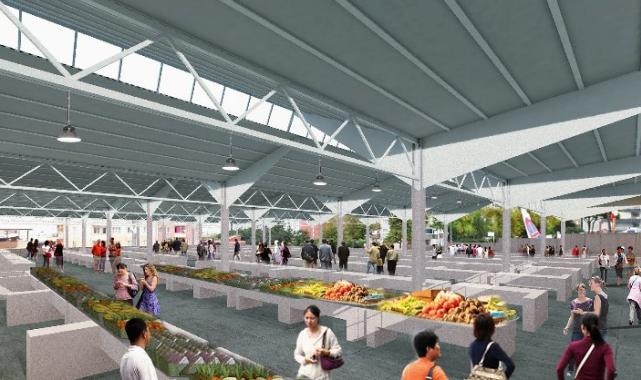 Yıldırım’da Bağlaraltı Pazar Alanı gün sayıyor