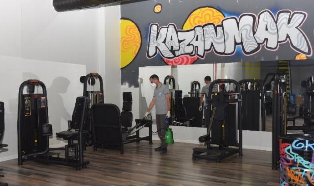 Yıldırım’da Kadın Spor Merkezi ilaçlandı