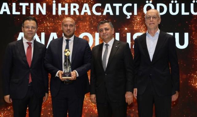 Anadolu Isuzu’ya ihracatta ‘altın’ ödül