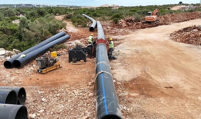 ASKİ ekipleri Didim’de yürüttükleri altyapı çalışmalarına hız kesmeden devam ediyor