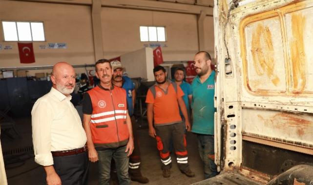 Başkan Çolakbayrakdar: “Atölyemiz, sanayi sitesi gibi çalışıyor”