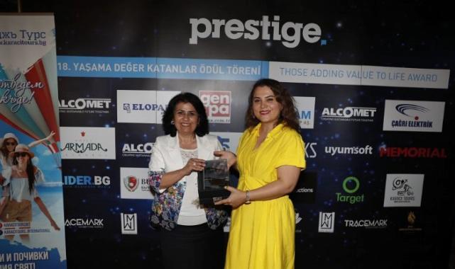 Başkan Hürriyet, “Yaşama Değer Katanlar” ödülü aldı