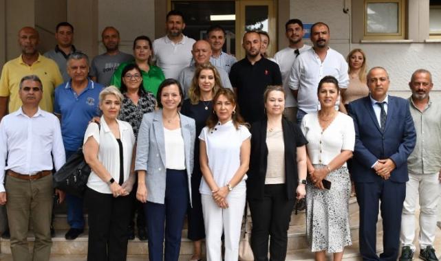 Başkan Kınay belediye emekçileriyle bayramlaştı