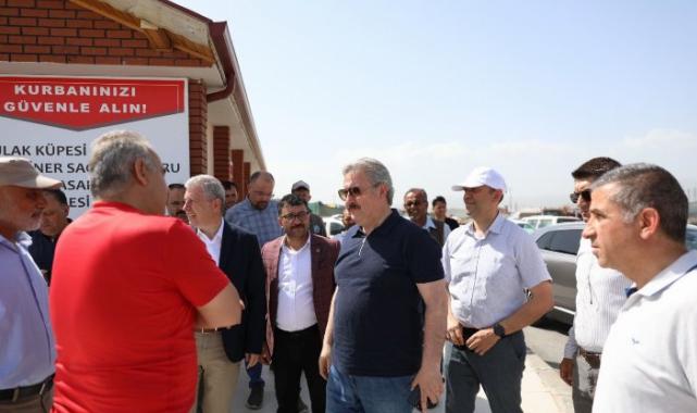 Başkan Palancıoğlu kurban pazarını ziyaret ederek hazırlıkları inceledi