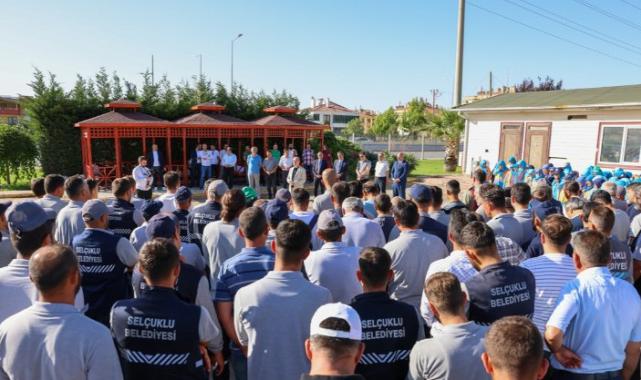 Başkan Pekyatırmacı personel ile bayramlaştı