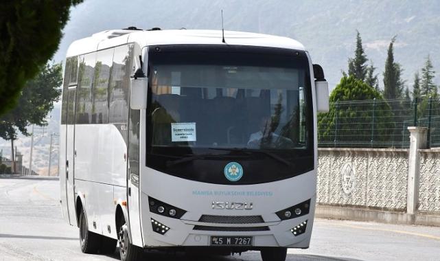 Büyükşehir’den mezarlıklara ücretsiz ulaşım hizmeti