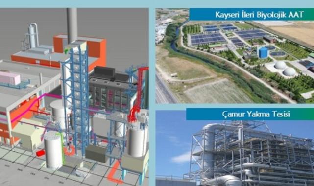 Çevre dostu Kayseri’den “Arıtma, Kurutma, Yakma Tesisi”