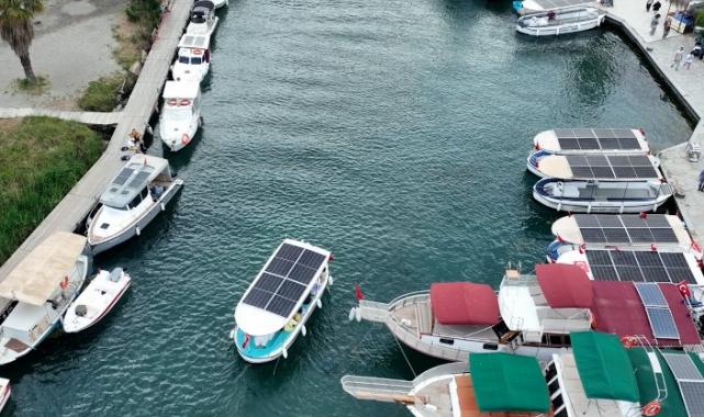 Çevre dostu teknelerin dönüşümü tamamlandı
