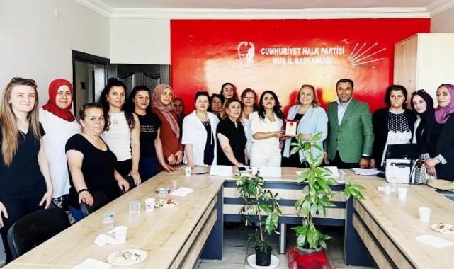 CHP Muş İl Başkanı Sönmez: Kadınlarımızın olduğu her yerde başarı var