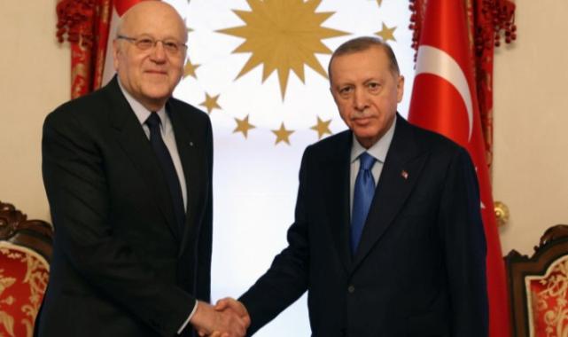 Cumhurbaşkanı Erdoğan, Lübnan Başbakanı ile görüştü