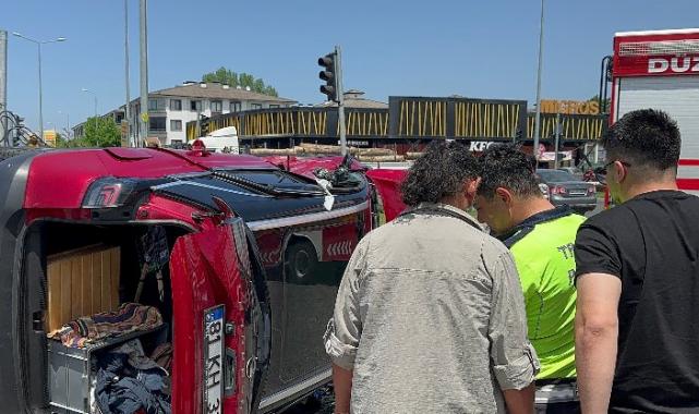 Düzce’de trafik kazası: 5 yaralı