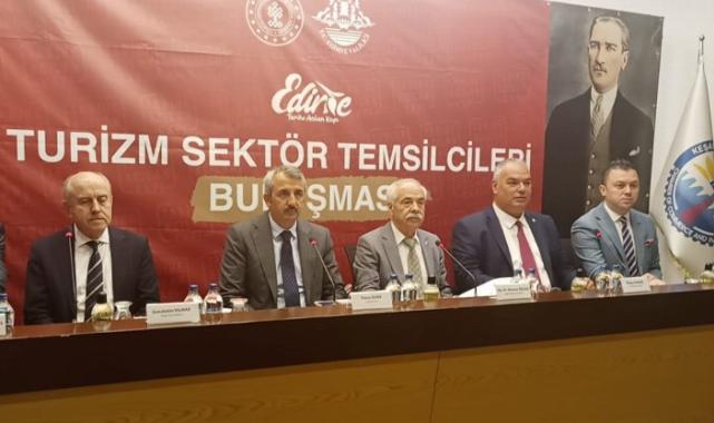Edirne Keşan’da turizm sektör buluşması… Saros’un sorunları görüşüldü