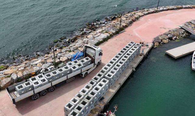 Eskihisar sahiline yapay resif