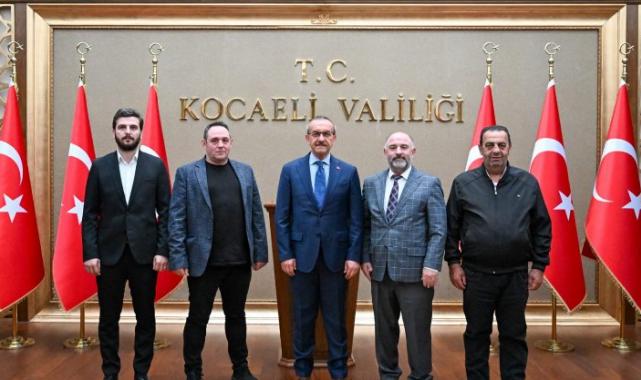 Gebze Trabzonlular Derneği’nden Kocaeli Valisi’ne ziyaret