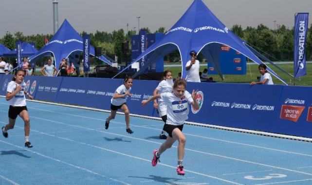 Geleceğin atletleri Türkiye finallerinde yarıştı