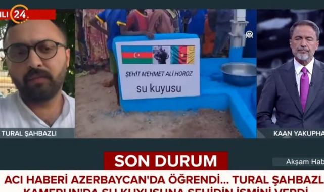 Hareketiyle tüm Türkiye’nin takdirini kazanmıştı; Tural Şahbazlı, 24 Tv’nin canlı yayın konuğu oldu 