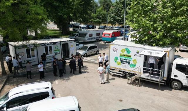 İnegöl’de atıklar paraya dönüşüyor