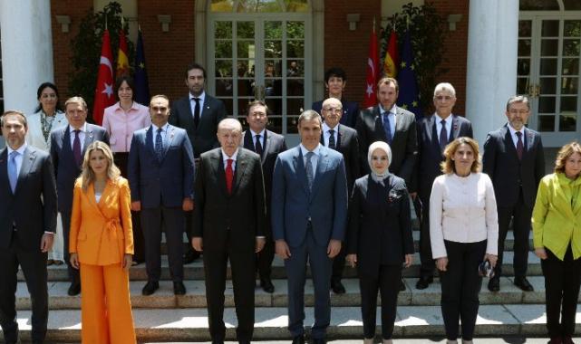 İspanya ile 11 anlaşma imzalandı