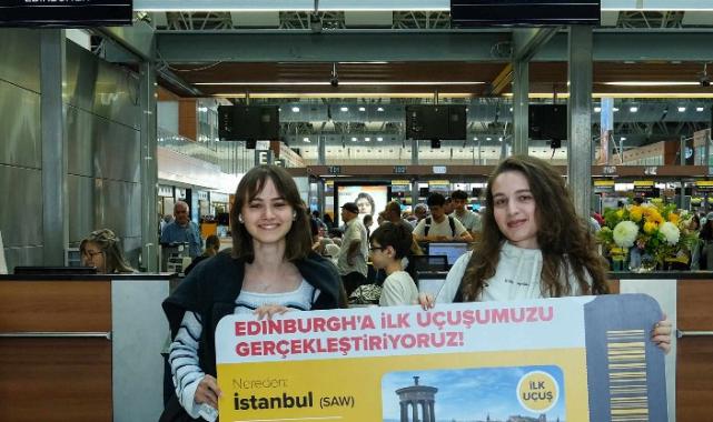 İstanbul Sabiha Gökçen’den Edinburgh’a yeni hat