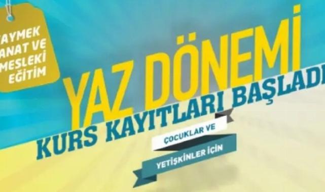 Kayseri’de KAYMEK Yaz Kursları kayıtları başladı