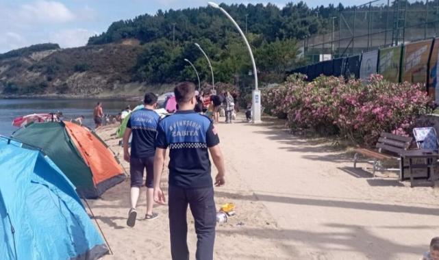 Kocaeli zabıtasından bayram mesaisi