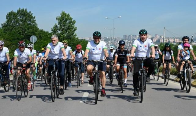Kocaeli’de çevre için pedal çevirdiler