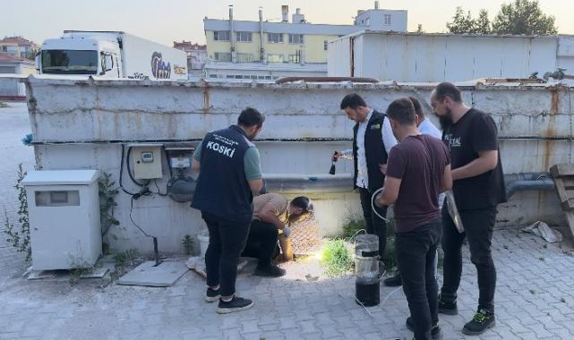 Konya’da işletmelere atık su ve koku denetimi