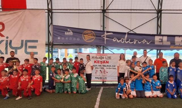 Mahalle Ligi’ne Keşan’dan 700 genç katıldı