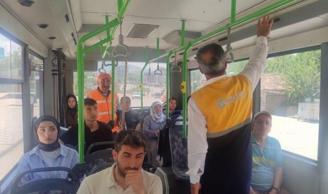 Malatya Büyükşehir’den otobüslerin klimalarına yazlık bakım