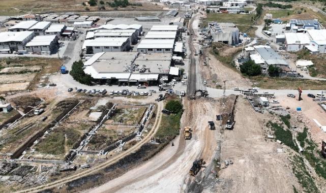 Malatya’da yol çalışmaları sürüyor