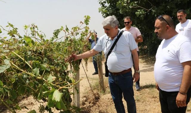 Manisa Büyükşehir ve Alaşehir Belediyeleri afetzedelerin yanında