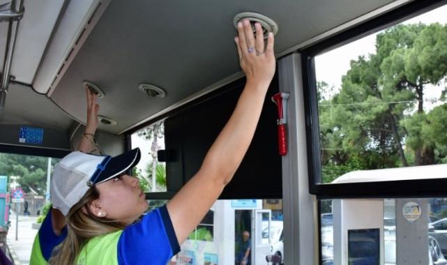 Manisa’da toplu ulaşımda serinlik denetimi