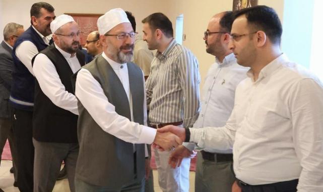 Mekke’de ekip başkanlıklarına Erbaş’tan ziyaret