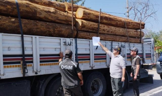 Mobil orman kontrol noktaları denetimde