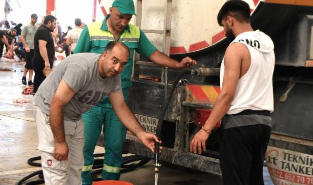 Osmangazi’de kurbanlıklar hijyenik ortamlarda kesildi