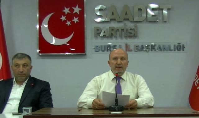 Saadet Partisi Bursa’dan denize gireceklere uyarı!